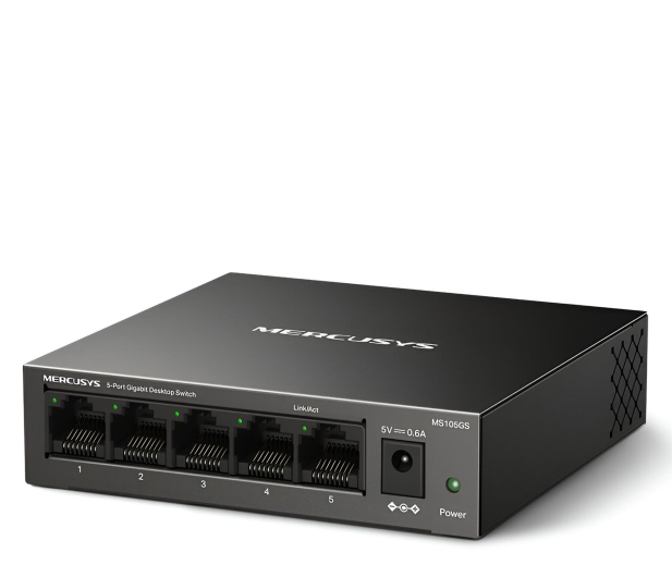 Mercusys MS105GS (5x10/100/1000Mbit) - 1321866 - zdjęcie 3